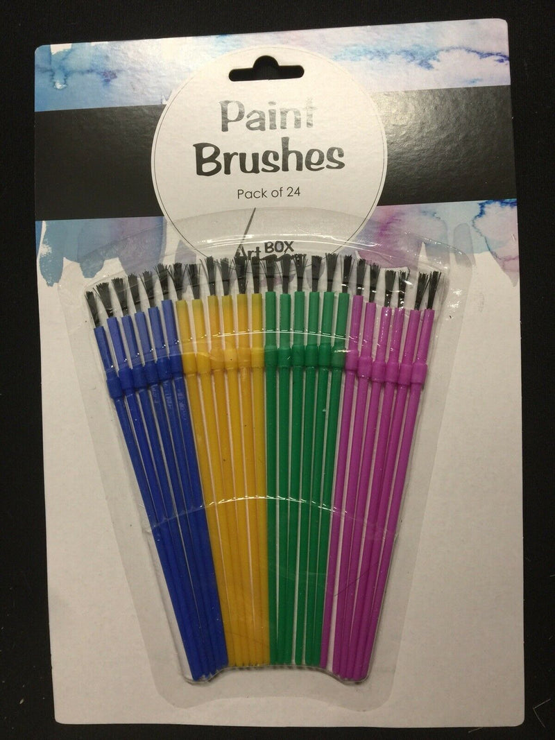 Paint Brushes - Pack of 24