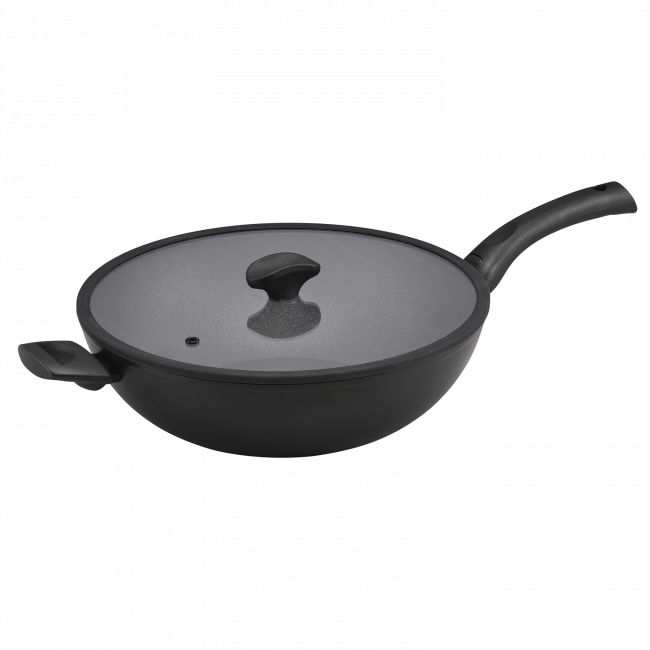 Essteele Per Salute 32cm Covered Stirfry (Made In Italy)