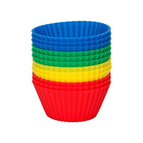 Avanti Silicone 9cm Muffin Cups - 12pcs