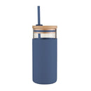 Avanti Glass Smoothie Glass Tumbler 500ml - Navy
