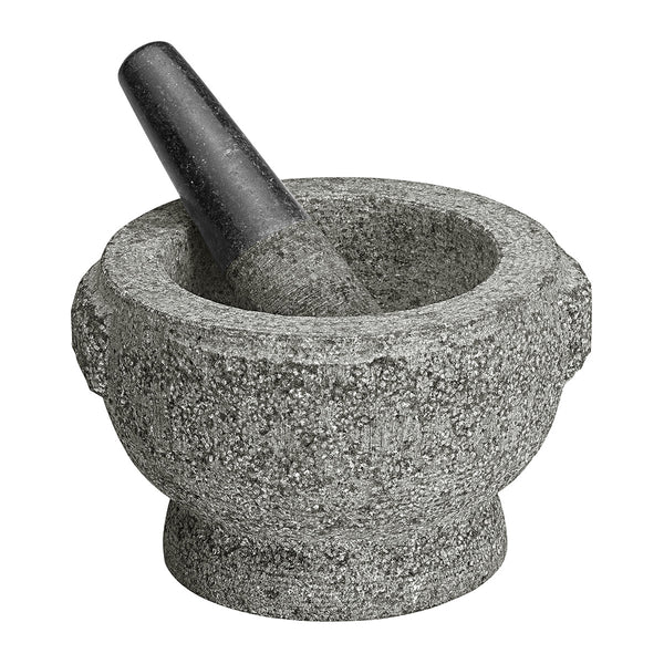 Avanti Rough Grey Mortar & Pestle - 17cm