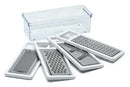 Avanti Multi Boxed Grater With 4 Stainless Steel Blades And Storage Container