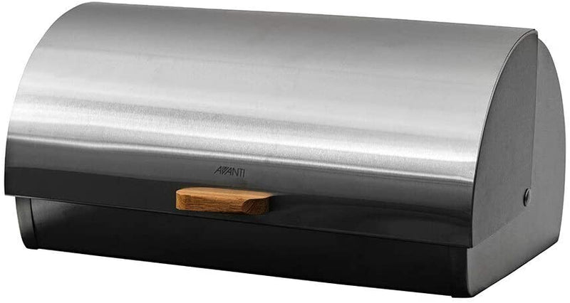 Avanti Roll Top Stainless Steel Bread Bin