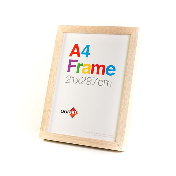 A4 Size Natural Poster Frame - 21x29.7cm