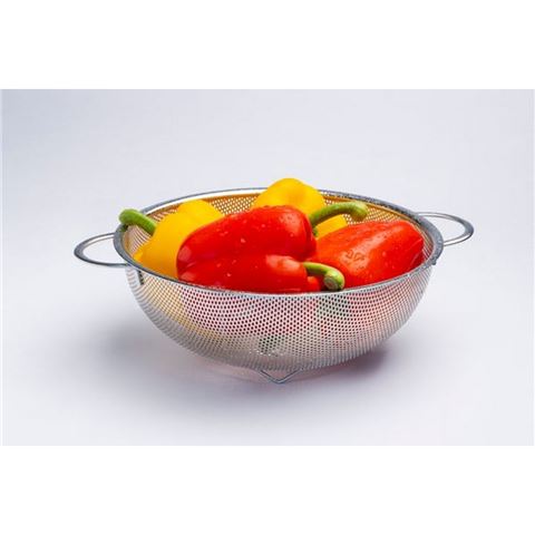 Cuisena Perforated Colander 22cm Stainless Steel With Handles