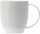 Maxwell & Williams White Basics Diamonds Coupe Mug 420ml