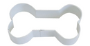Cookie Cutter - Dog Bone 9cm - White