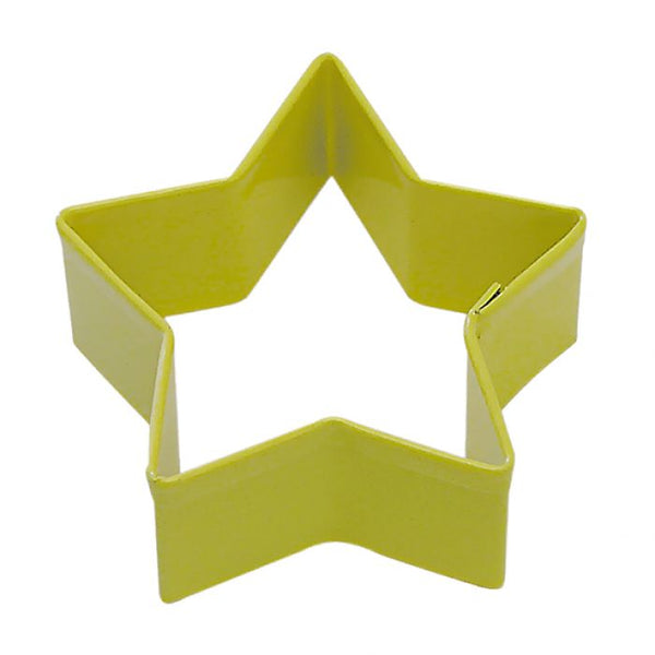 Cookie Cutter - Star 7cm - Yellow