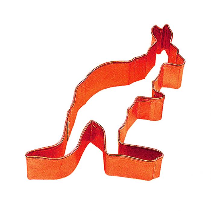 Cookie Cutter - Kangaroo 8cm - Orange