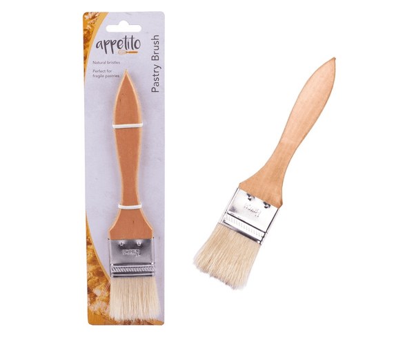 Appetito Wood Pastry Brush 38mm