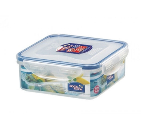 Lock & Lock Classic Square Short Food Container 870ml