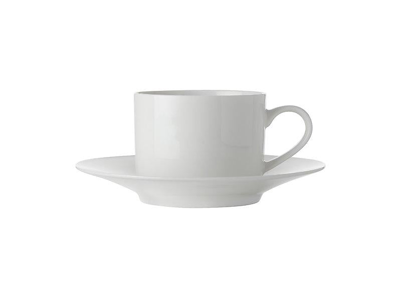 Maxwell & Williams White Basics Straight Cup & Saucer 230ml