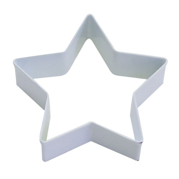 Cookie Cutter - Star 9cm - White