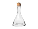Krosno Connoisseur Wine Decanter Beechwood Stopper 1L