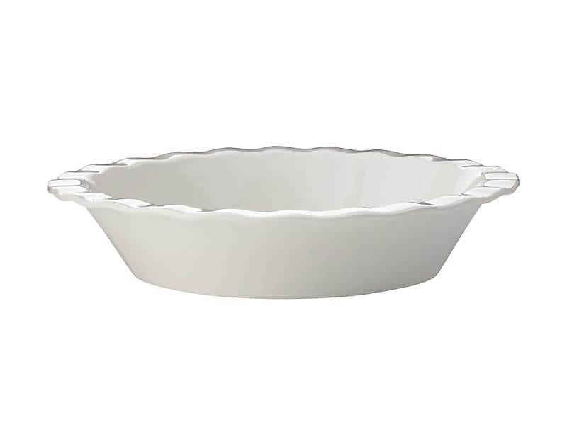 Maxwell & Williams Epicurious Fluted Pie Dish 25x5cm - White
