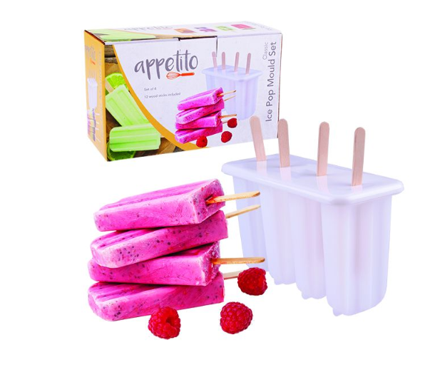 Appetito Classic Pop Mould Set of 4