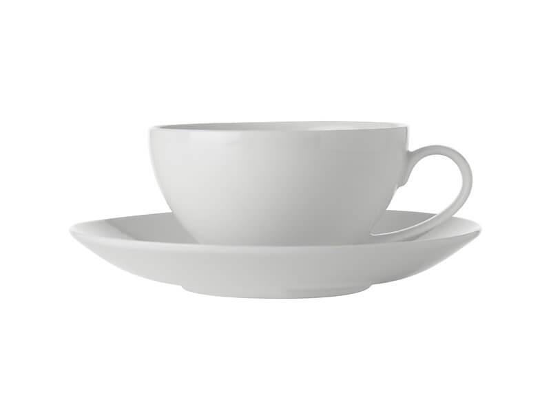 Maxwell & Williams White Basics Coupe Cup & Saucer 200ml