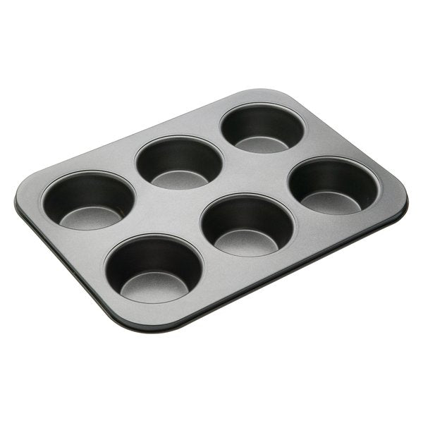 Mastercraft Heavy Base 6 Cup American Muffin Pan