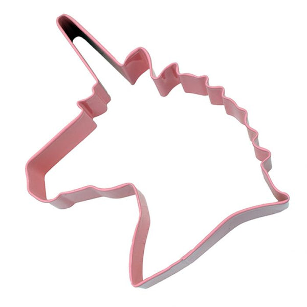 Cookie Cutter - Unicorn Head 12cm - Pink