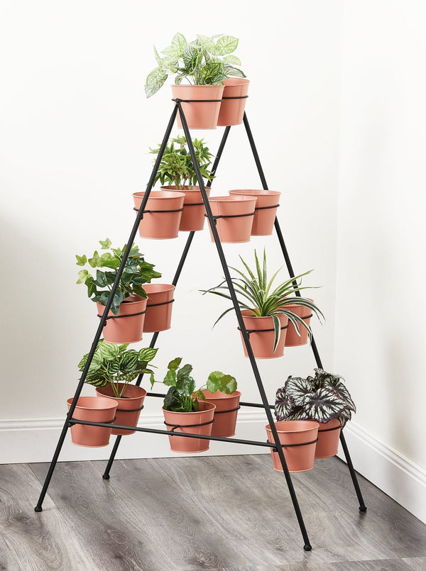 Herb Standing Planter With 16 Pots - 120x84cm