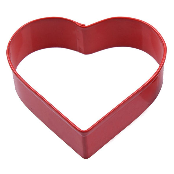 Cookie Cutter - Heart 8cm - Red