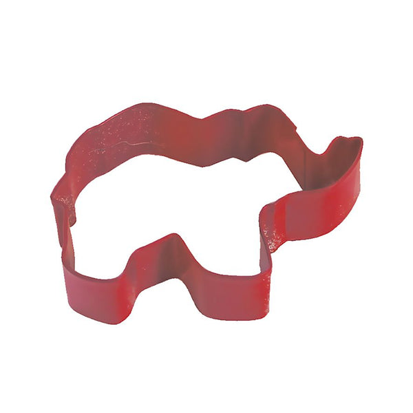 Cookie Cutter - Elephant Red - 9cm