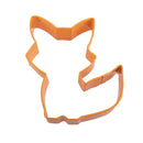 Cookie Cutter - Cute Fox 9.5cm - Orange