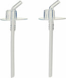 Thermos Funtainer 2 Replacement Straws & 2 Mouthpieces For Thermos Bottle - Clear