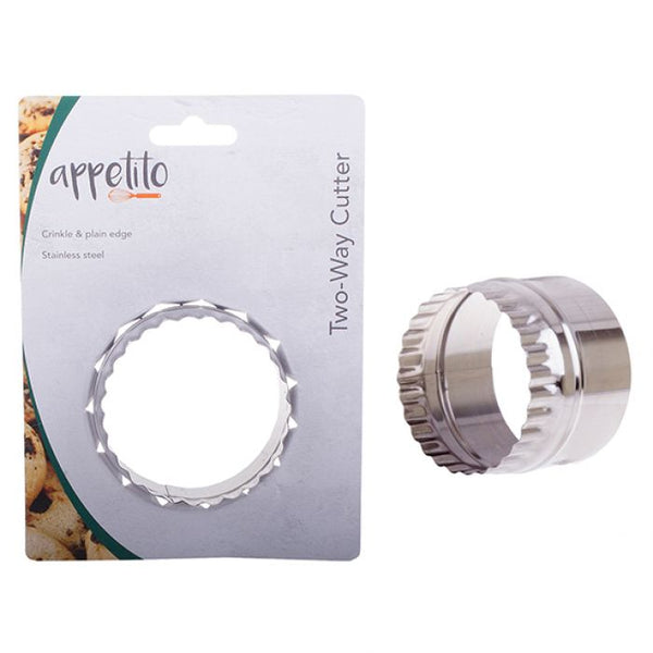 Appetito Stainless Steel Two Way Cutter