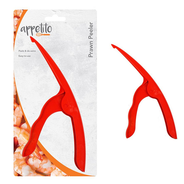 Appetito Prawn Peeler - Red