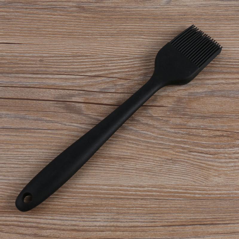 Avanti Silicone Small Basting Brush - 21cm - Charcoal