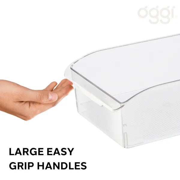 Oggi Storage Bin With Finger Grip Handle - 30x20x9cm