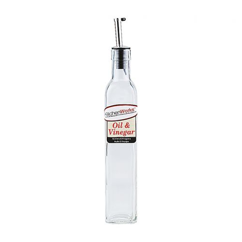 Kitchen Works Glass Large Oil/Vinegar Bottle 500ml