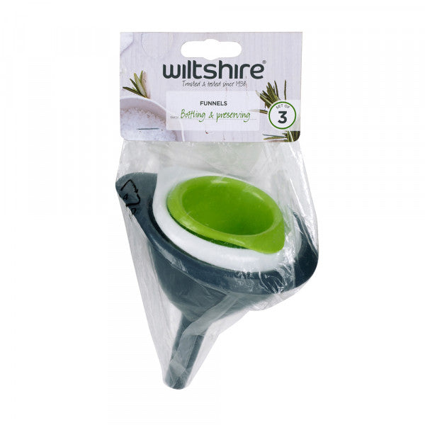 Wiltshire Classic Funnels - Set of 3
