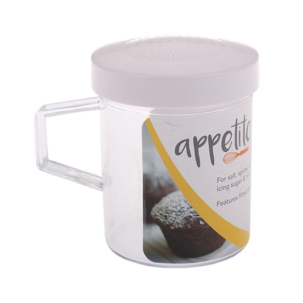 Appetito All Purpose Flour/Sugar Shaker - Plastic