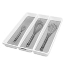 Madesmart® Utensil Tray 3 Compartment - White