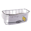 Sponge Caddy Chrome With Suction Cups - White - D.Line