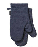 Ladelle Denim Blue 2pk Oven Mitts