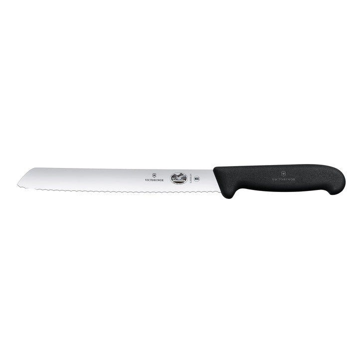 Victorinox Bread Knife 21cm Wavy Edge - Black