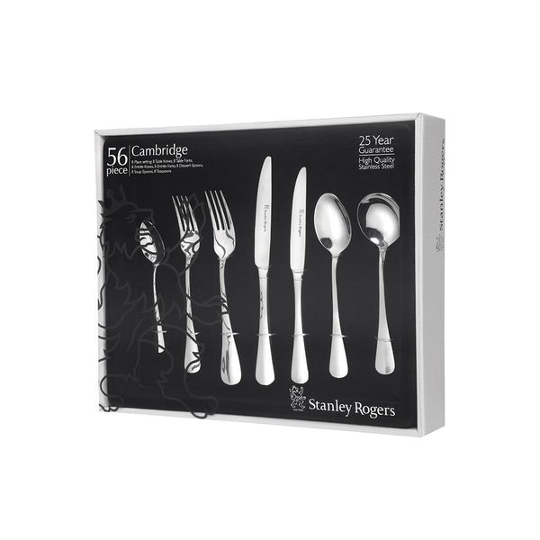 Stanley Rogers Cambridge Cutlery Set - 56pc