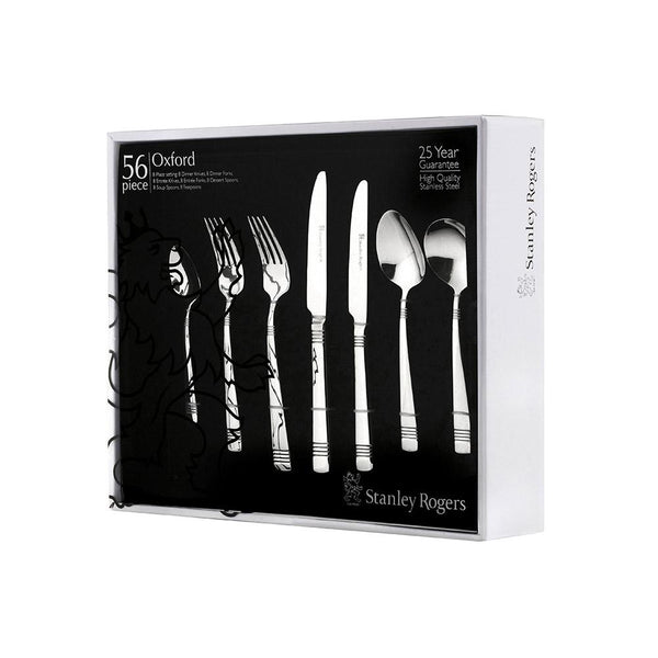 Stanley Rogers Oxford Cutlery - 56pc