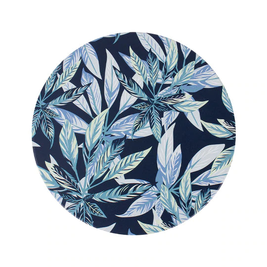 Ladelle Zest Leaf Navy Ceramic Trivet - 20cm