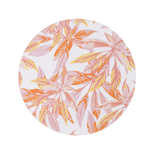 Ladelle Zest Leaf White Ceramic Trivet - 20cm