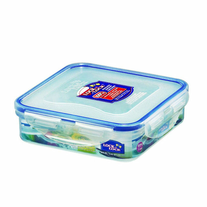 Lock & Lock Classic Square Short Container - 600ml