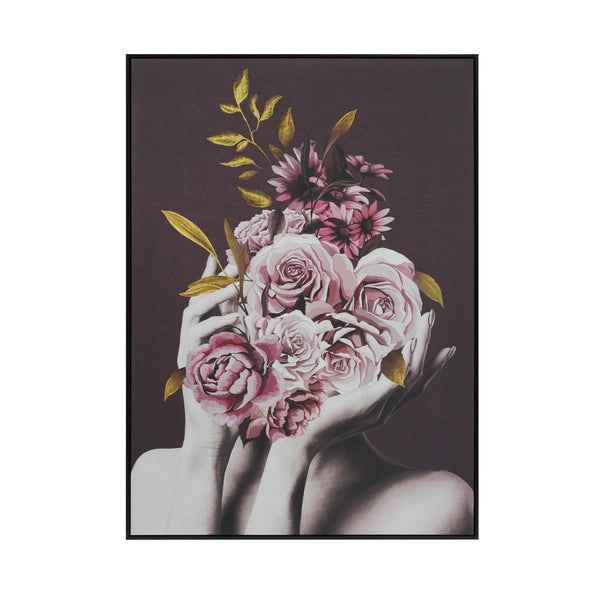 Peony Posie Wall Art - 100x140cm