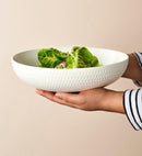 Maxwell & Williams White Basics Diamonds Coupe Bowl 22x6.5cm