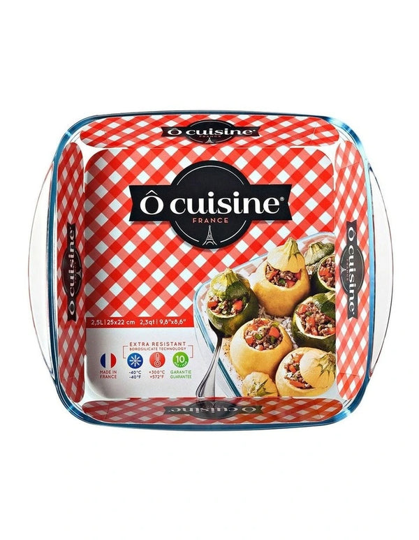 O'Cuisine Square Roaster - 25x22x7cm/2.5L (Made in France)
