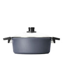 Woll Diamond Lite Fixed Handle Induction Casserole With Lid - 24cm/4L