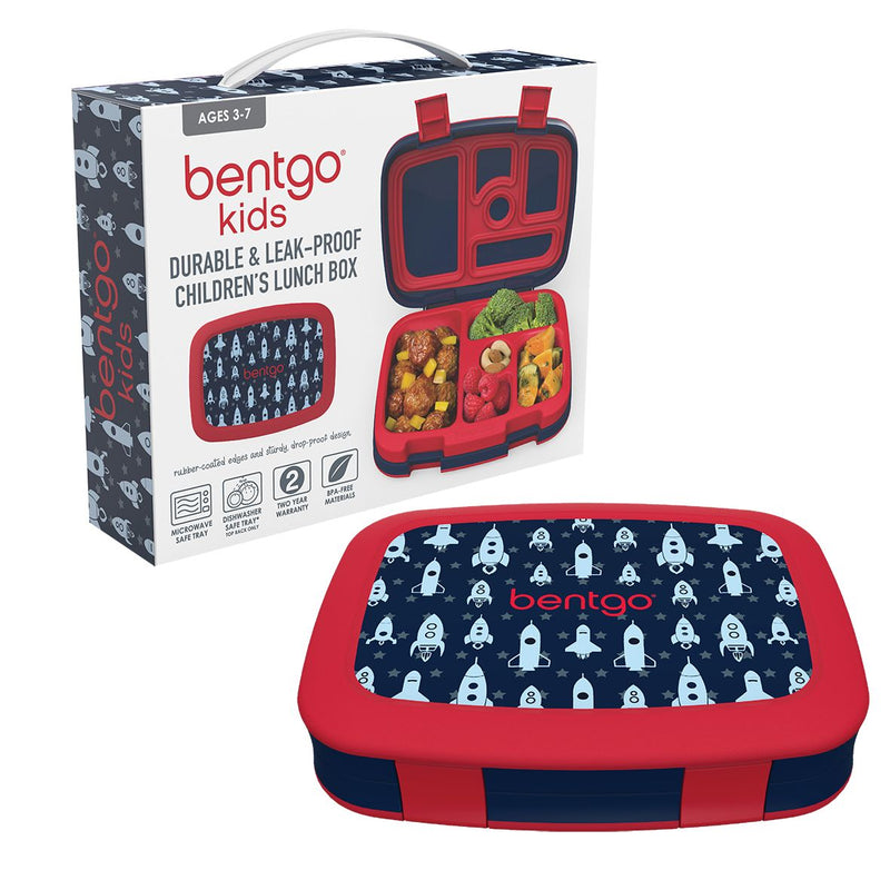 Bentgo® Kids Print Leak-Proof Bento Lunch Box - Space Rockets