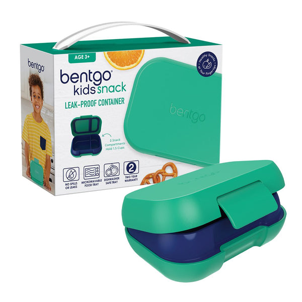 Bentgo® Kids Leak-Proof Snack Container - Green/Royal